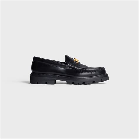 celine black loafer|celine loafers shoes.